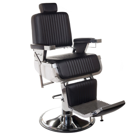 Fotel barberski LUMBER BH-31823 Black - BVShop