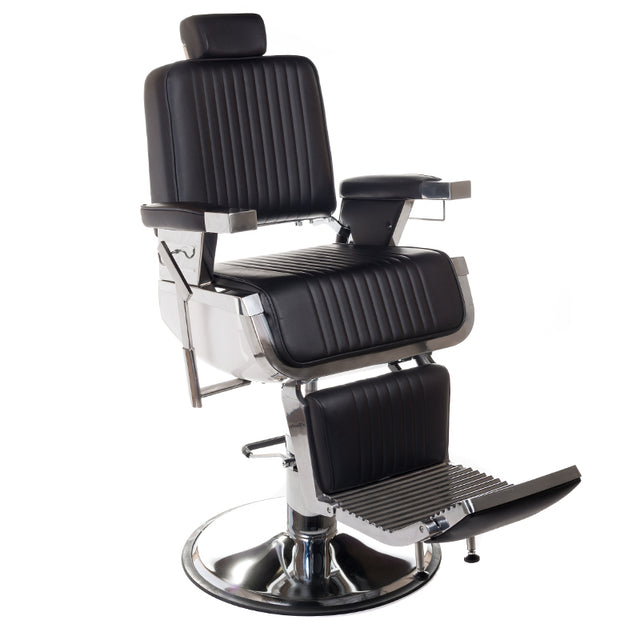Fotel barberski LUMBER BH-31823 Black - BVShop