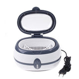 Professional ultrasonic cleaner VGT-800 by Beauty System with 600ml capacity, featuring stainless steel tank and control panel.