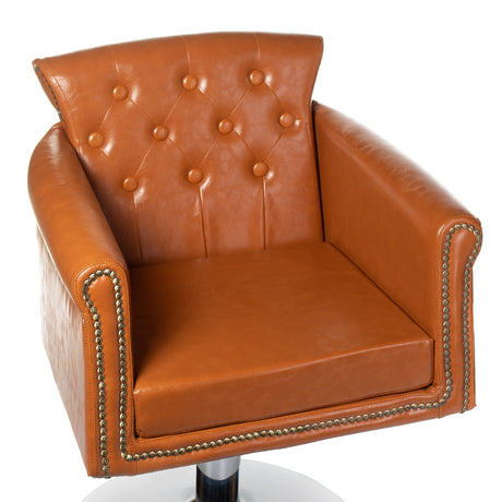 Fotel fryzjerski ALBERTO BH-8038 light brown - BVShop