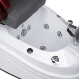 Fotel do pedicure z masażem BR-2307 Szary - BVShop