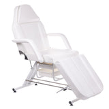 Cosmetology armchair with troughs BW-263 white - BVShop