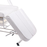 Cosmetology armchair with troughs BW-263 white - BVShop