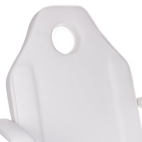Cosmetic chair with troughs BW-262A white - BVShop