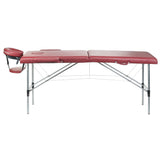 Massage and Rehabilitation Table BS-723 Burgundy - BVShop