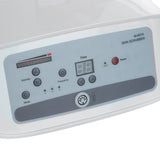 Gray Cavitational Peeling device BR-857A by Beauty System, shown with its sleek gray exterior and control panel.