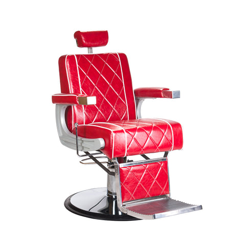 Fotel barberski ODYS BH-31825M Red - BVShop