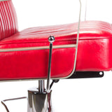 Barber chair HOMER BH-31237 Red - BVShop