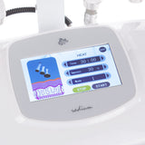 Liposuction Thermal and Biolifting device by Beauty System with control panel and treatment heads for skin tightening and fat reduction.