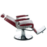 Fotel barberski ODYS BH-31825M Cherry - BVShop
