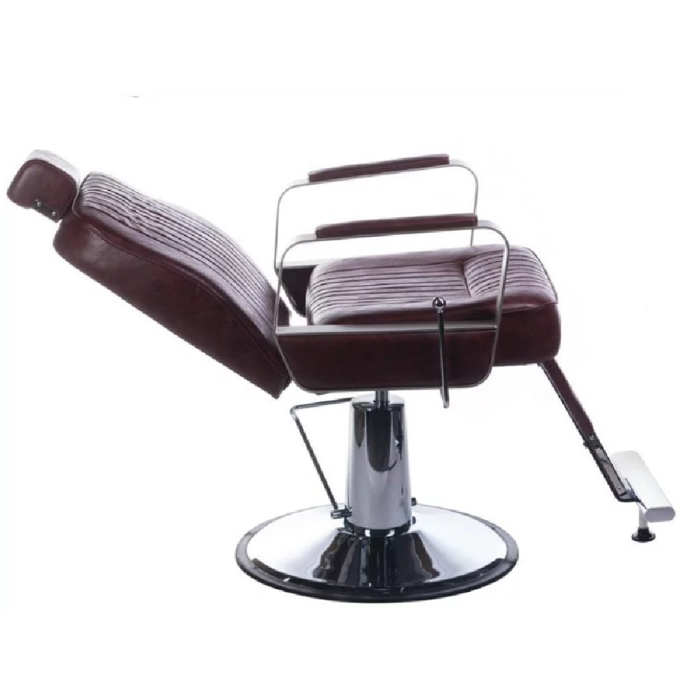 Fotel barberski HOMER BH-31237 Brown - BVShop