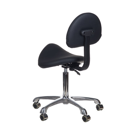 5-Taboret kosmetyczny BY-8373 czarny-5