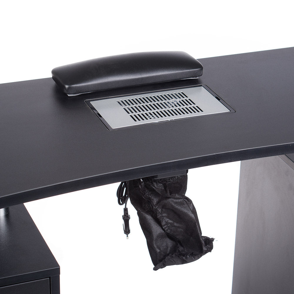 Manicure table with a dust outlet hole BD-3425+O Cza - BVShop