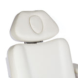 Elektryczny fotel kosmet podgrzewany BR-6686 biały - BVShop