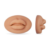 Swiss Color 3D Praktikos Lūpos Minkštas Silikonas Šviesus/Tamsus