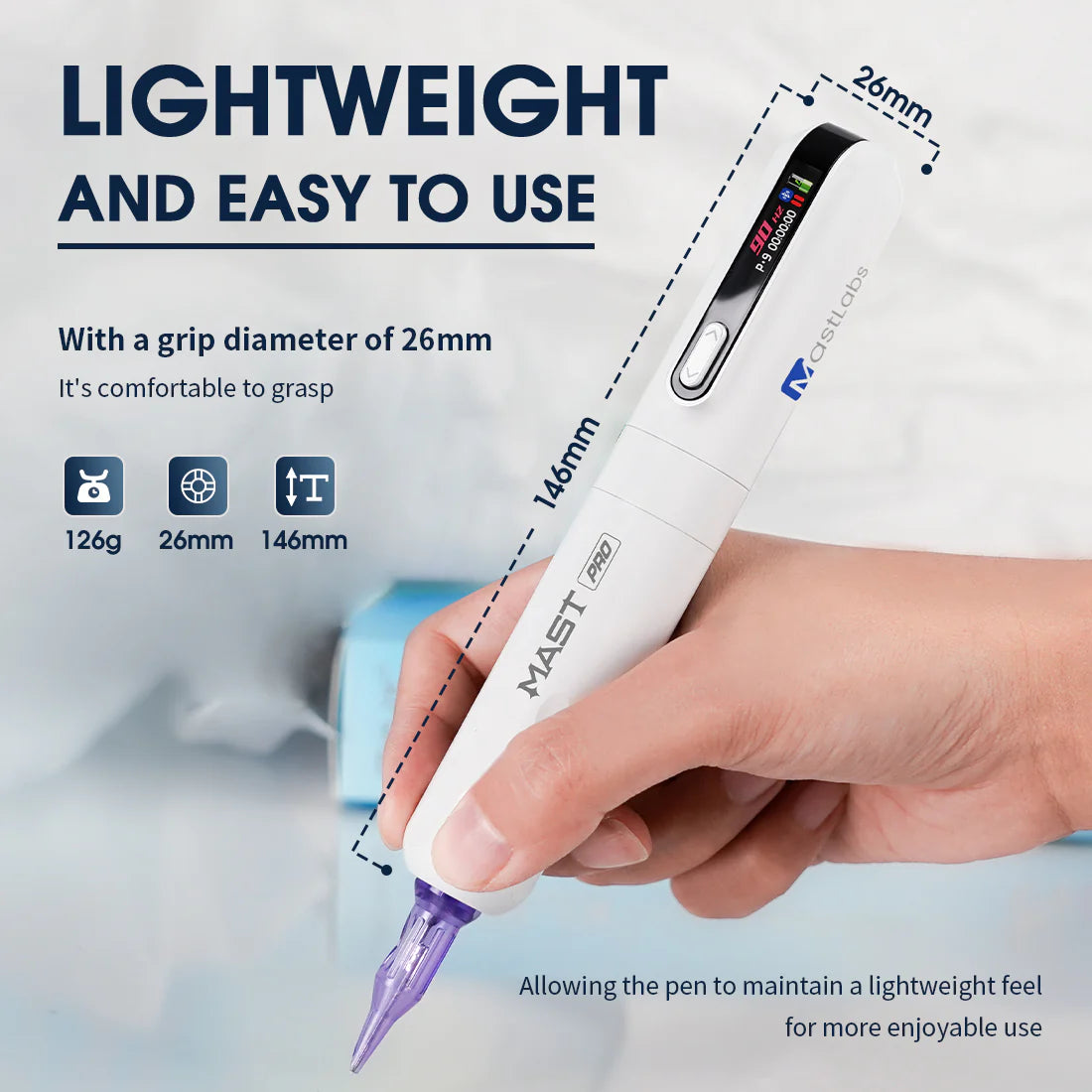 MAST Tour Y22 Pro Wireless Tattoo Pen Machine Wireless Bluetooth Verison - BVShop