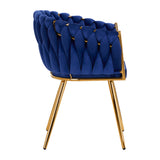4Rico chair QS-GW06G navy blue - BVShop
