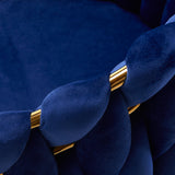 4Rico chair QS-GW06G navy blue - BVShop