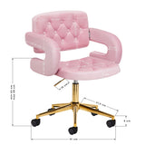 4Rico Chair QS-OF213G pink - BVShop