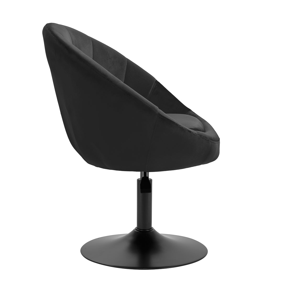 4Rico swivel chair QS-BL12G black - BVShop
