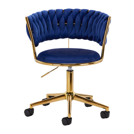 4Rico swivel chair QS-GW01G navy blue - BVShop