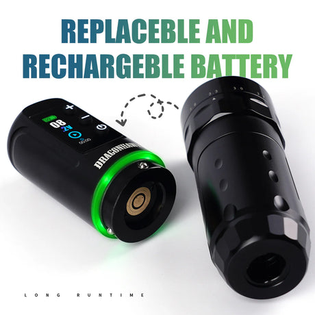 Mast Dragonhawk L3 Wireless Tattoo Machine 7 Stroke Lengths - BVShop