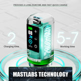 Mast Dragonhawk L3 Wireless Tattoo Machine 7 Stroke Lengths - BVShop