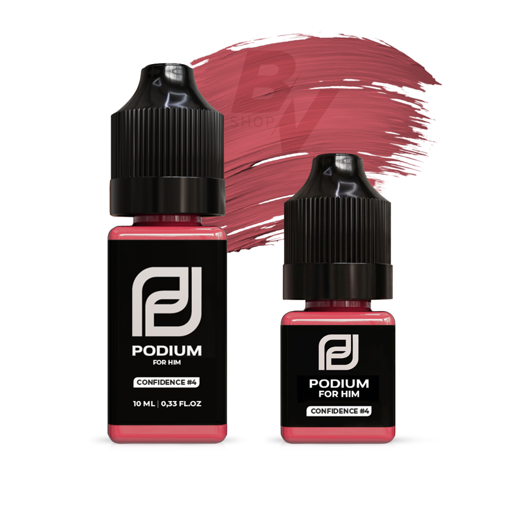 Podium Confidence No4 Bazinis Lūpų Korekcijos Pigmentas 6ml/10ml
