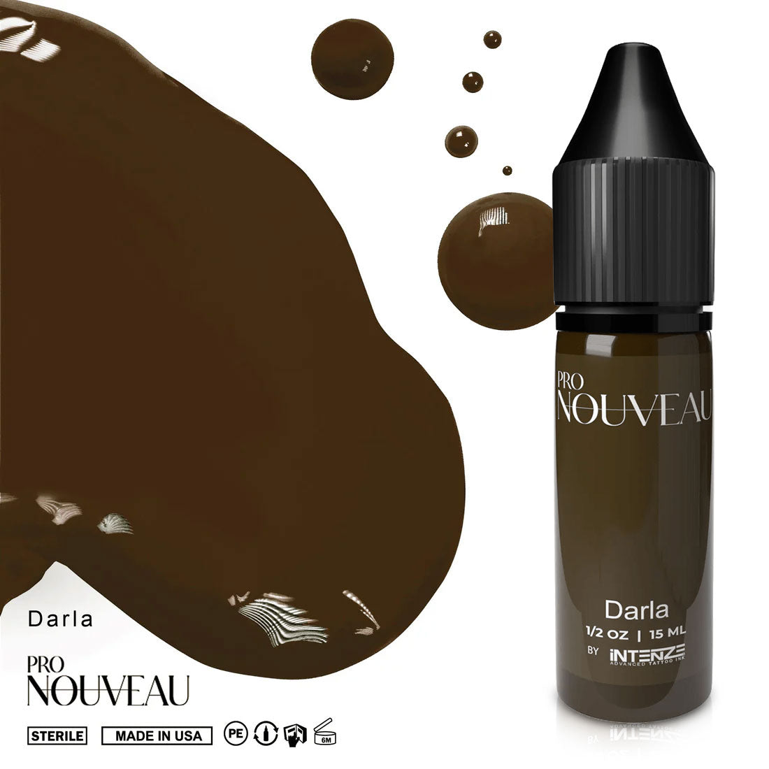 Pro Nouveau Brow Collection by Intenze 6x15ml - BVShop