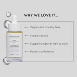 Nanogen plaukų augimo faktorių serumas 30ml