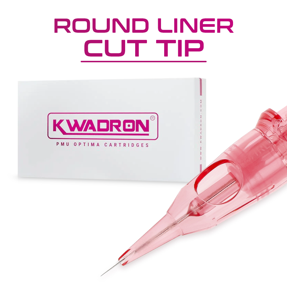 KWADRON OPTIMA Round Liner Cut Tip Kartridžai