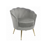 LUGANO BX-LE69 Professional Chair Grey Velvet - BVShop