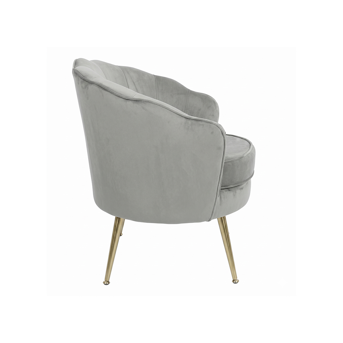 LUGANO BX-LE69 Professional Chair Grey Velvet - BVShop