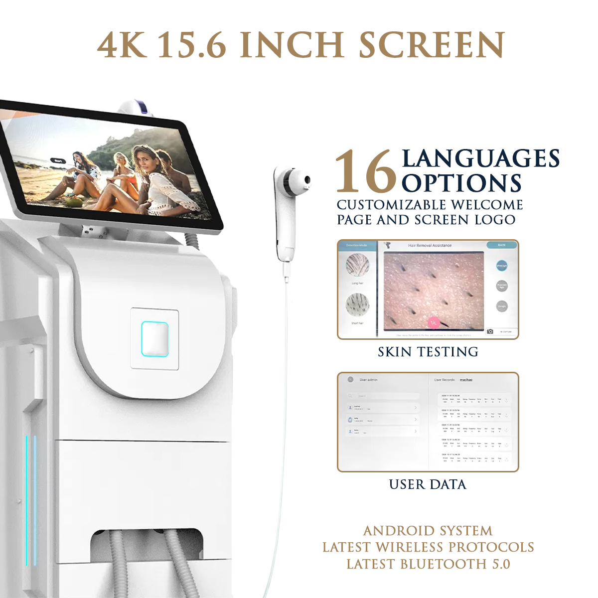 Skin Monarch Quantum Pro Diodinis ir Pikosekundinis Lazeris