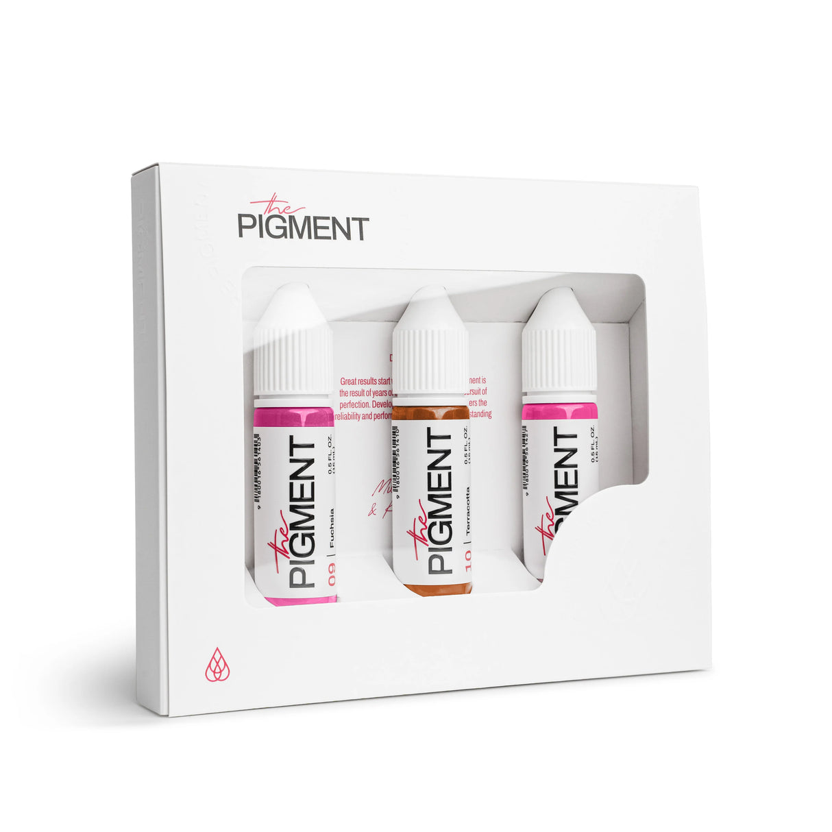 The Pigment PMU Lūpų Pigmentų Rinkinys (3×15ml)