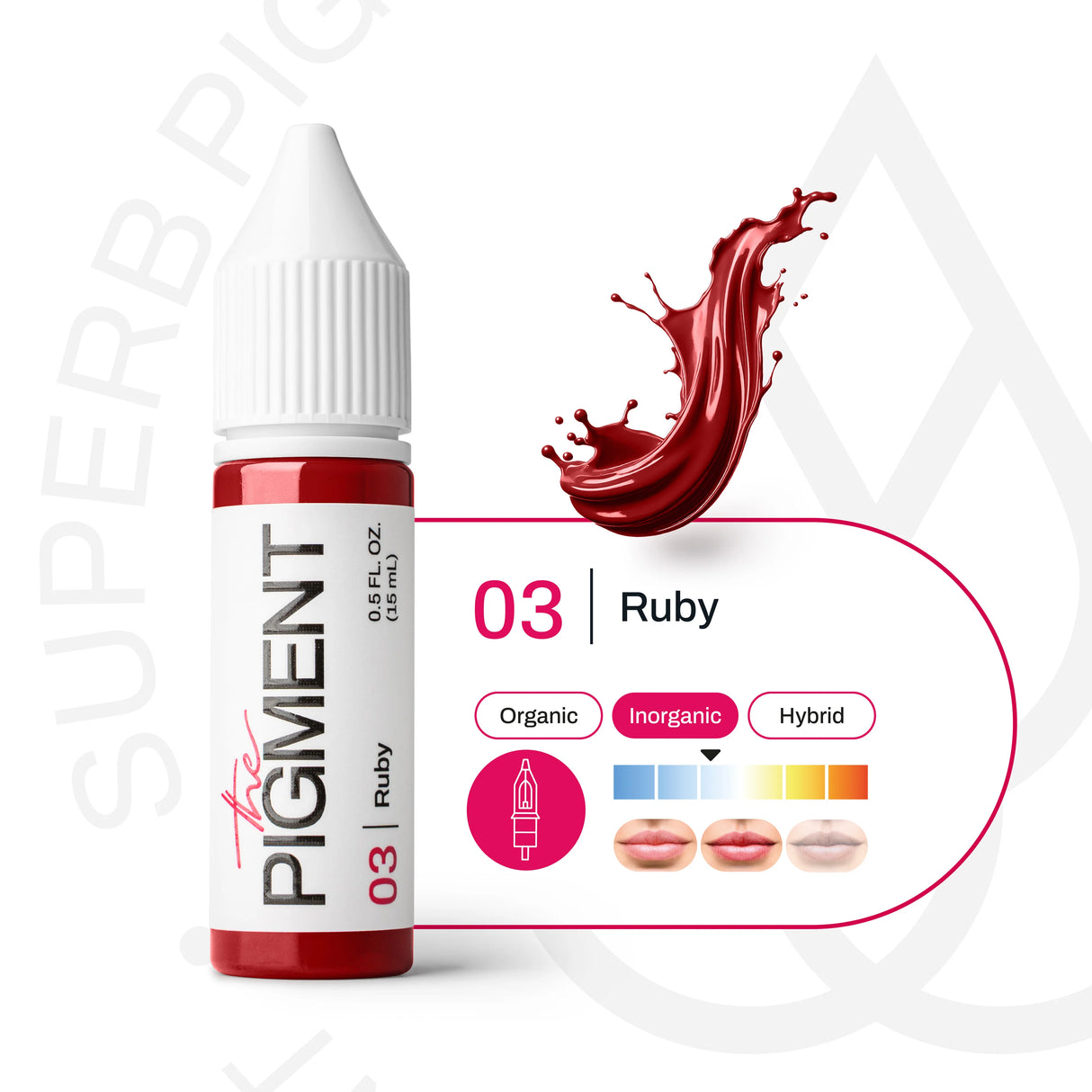 The Pigment 03 Ruby Pigmentas (15ml)