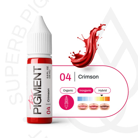 The Pigment 04 Crimson Pigmentas (15ml)