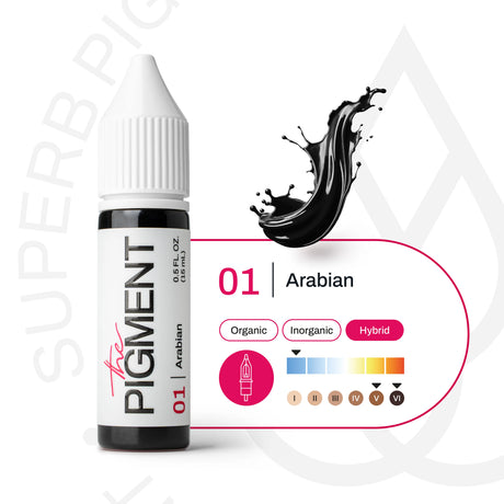 The Pigment 01 Arabian Pigmentas – 15ml