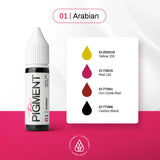 The Pigment 01 Arabian Pigmentas – 15ml