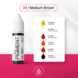 The Pigment 06 Medium Brown Pigmentas  15ml