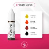 The Pigment 07 Light Brown Pigmentas 15ml