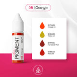The Pigment 08 Orange Pigmentas 15ml
