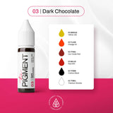 The Pigment 03 Dark Chocolate Pigmentas 15ml