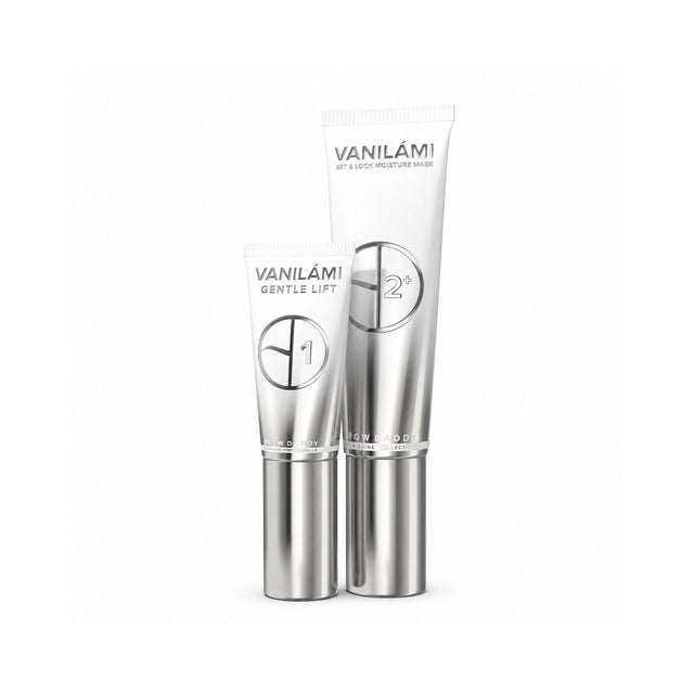 Brow Daddy VANILÁMI Gentle Lift Antakių Ir Blakstienų Laminavimo Rinkinys 15ml + 60ml
