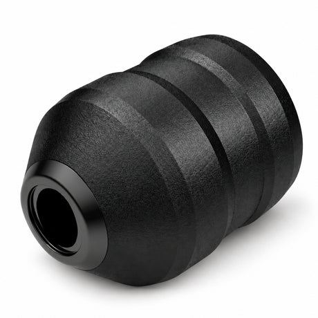 ACUS M1 Grip Plus Vienkartinė Tatuiruočių Rankenėlė Juoda 40mm — viena rankenėlė baltame fone