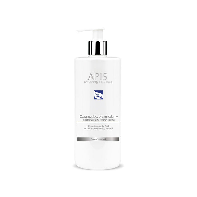 Apis cleansing micellar water for face and eye make-up removal 500ml - BVShop