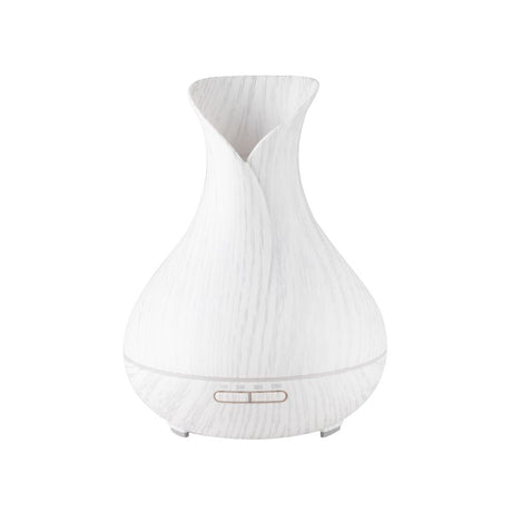 Aroma diffuser air humidifier spa 15 white wood 550 ml + timer - BVShop