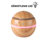 Aroma diffuser air humidifier spa 16 light wood 130ml - BVShop