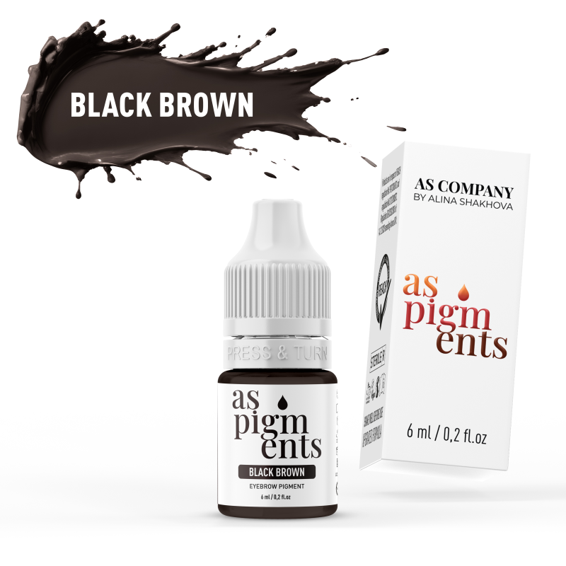AS Company Eyebrow Set - AS PIGMENTS Hybrid 6 pcs/6ml - BVShop