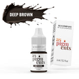 AS COMPANY Deep Brown (AS Pigments) 6/12ml - BVShop
